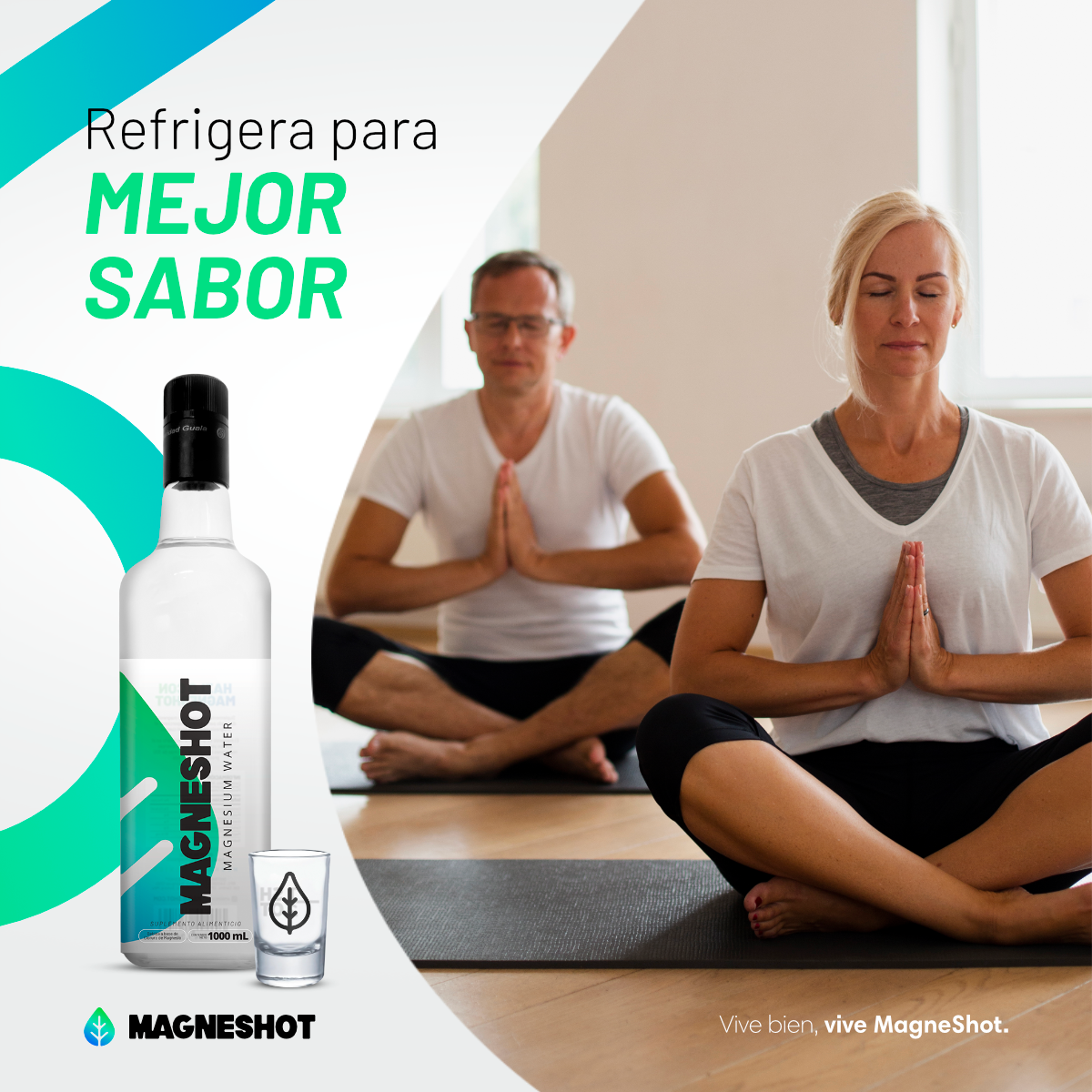 MagneShot Cloruro de Magnesio 50 porciones